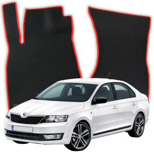 OMEVO EVA Dywaniki do Škoda Rapid 1 gen Liftback (2013-2019)