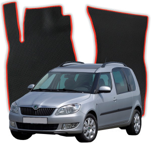 OMEVO EVA Dywaniki do Škoda Roomster 5J 1 gen Minivan (2006-2015)