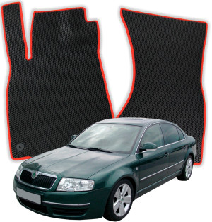 OMEVO EVA Dywaniki do Škoda Superb 1 gen Sedan (2001-2008)