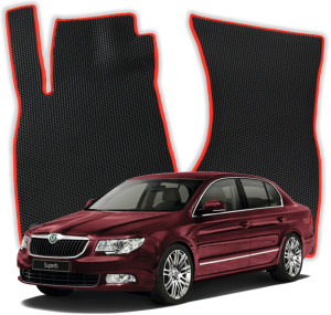 OMEVO EVA Dywaniki do Škoda Superb B6 2 gen Sedan (2008-2015)