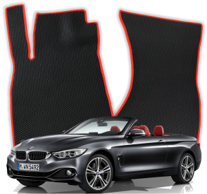 OMEVO EVA Dywaniki do BMW 4 F33 1 gen Cabrio (2014-2020)