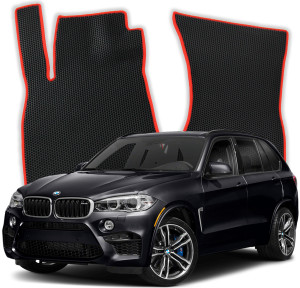 OMEVO EVA Dywaniki do BMW X5M 5-osobowy F15 3 gen SUV (2013- 2018)