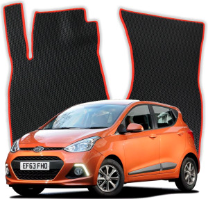 OMEVO EVA Dywaniki do Hyundai I10 2 gen Hatchback 5 drzwi (2013-2019)