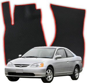 OMEVO EVA Dywaniki do Honda Civic 7 gen Coupe (2000-2006)