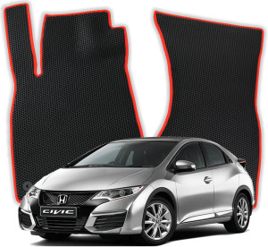 OMEVO EVA Dywaniki do Honda Civic 9 gen Hatchback 5 drzwi (2011-2016)