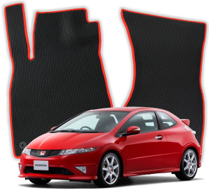 OMEVO EVA Dywaniki do Honda Civic Type S 8 gen Hatchback 3 drzwi (2006-2011)