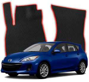OMEVO EVA Dywaniki do Mazda 3 BL 2 gen Hatchback 5 drzwi (2008-2013)