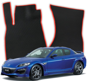 OMEVO EVA Dywaniki do Mazda RX-8 1 gen Coupe 4 drzwi (2003-2012)