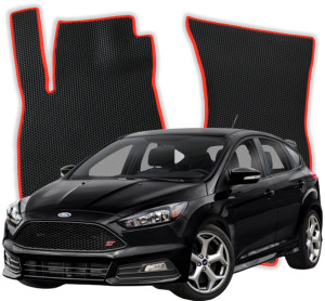 OMEVO EVA Dywaniki do Ford Focus ST 3 gen Hatchback 5 drzwi (2010-2018)