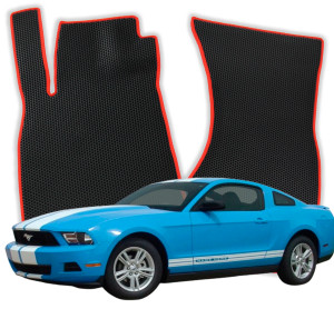 OMEVO EVA Dywaniki do Ford Mustang California Edition 5 gen Coupe (2004-2014)