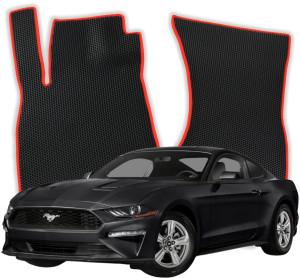 OMEVO EVA Dywaniki do Ford Mustang Poland edition GT 6 gen Coupe (2015-2023)