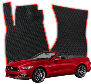 OMEVO EVA Dywaniki do Ford Mustang USA edition GT 6 gen Cabrio (2015-2023)