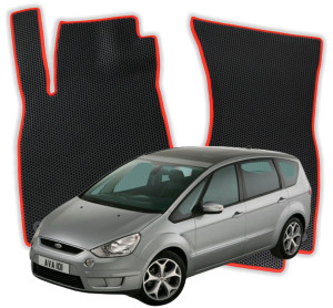 OMEVO EVA Dywaniki do Ford S-Max 7-osobowy MK1 1 gen Minivan (2006-2014)