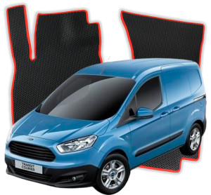 OMEVO EVA Dywaniki do Ford Transit Connect 2 - Osobowy 3 gen Minivan 3 drzwi (2022-2026)