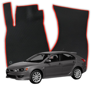 OMEVO EVA Dywaniki do Mitsubishi Lancer 8 gen Hatchback 5 drzwi (2007-2016)