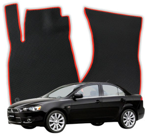 OMEVO EVA Dywaniki do Mitsubishi Lancer 8 gen Sedan (2007-2016)