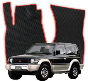 OMEVO EVA Dywaniki do Mitsubishi Pajero 2 gen SUV 3 drzwi (1991-1999)