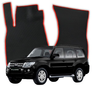 OMEVO EVA Dywaniki do Mitsubishi Pajero 7-osobowy V80 4 gen SUV (2006-2022)