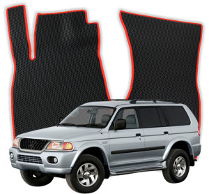 OMEVO EVA Dywaniki do Mitsubishi Pajero Sport PA 1 gen SUV (1996-2008)
