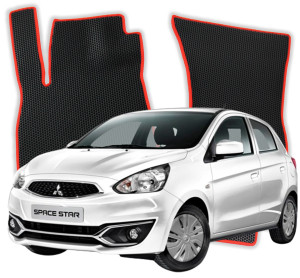 OMEVO EVA Dywaniki do Mitsubishi Space Star 2 gen Hatchback 5 drzwi (2012-2026)