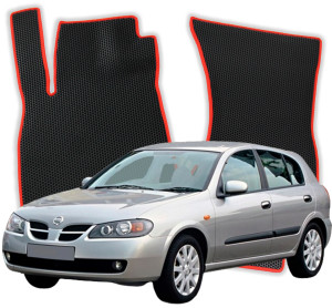 OMEVO EVA Dywaniki do Nissan Almera N16 2 gen Hatchback 5 drzwi (2000-2008)