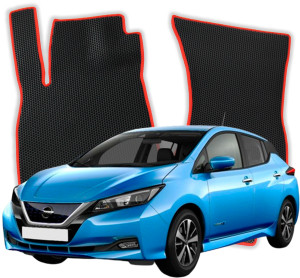 OMEVO EVA Dywaniki do Nissan Leaf Acenta 2 gen Hatchback 5 drzwi (2017-2023)