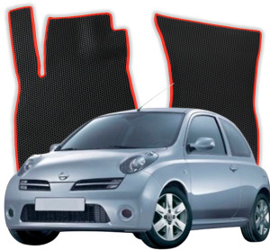 OMEVO EVA Dywaniki do Nissan Micra K12 3 gen Hatchback 3 drzwi (2003-2010)