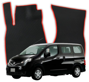 OMEVO EVA Dywaniki do Nissan NV200 Evalia 7-osobowy 1 gen Minivan (2009-2019)