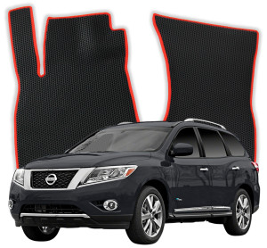OMEVO EVA Dywaniki do Nissan Pathfinder 7-osobowy R52 4 gen SUV (2012-2021)