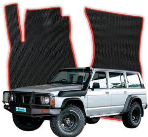 OMEVO EVA Dywaniki do Nissan Patrol 5-osobowy Y60 4 gen SUV (1987-1997)