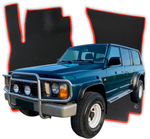 OMEVO EVA Dywaniki do Nissan Patrol 7-osobowy Y60 4 gen SUV (1987-1997)