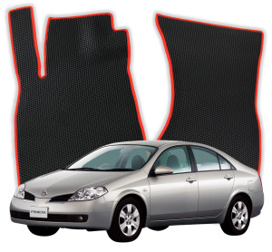 OMEVO EVA Dywaniki do Nissan Primera P12 3 gen Liftback (2002-2007)