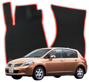 OMEVO EVA Dywaniki do Nissan Tiida 1 gen Hatchback 5 drzwi (2004-2012)
