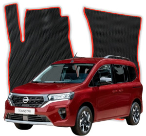 OMEVO EVA Dywaniki do Nissan Townstar 5-Osobowy 1 gen KombiVan 5 drzwi (2021-2026)