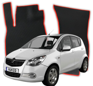 OMEVO EVA Dywaniki do Opel Agila 1 gen Hatchback 5 drzwi (2000-2007)