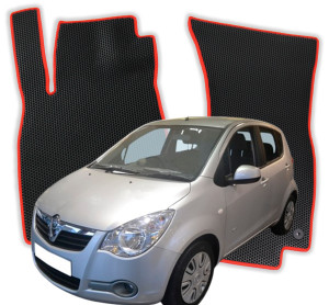 OMEVO EVA Dywaniki do Opel Agila 2 gen Hatchback 5 drzwi (2008-2014)