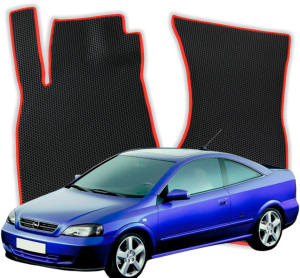 OMEVO EVA Dywaniki do Opel Astra G 2 gen Coupe (1998-2009)