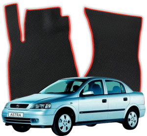 OMEVO EVA Dywaniki do Opel Astra G 2 gen Liftback (1998-2009)