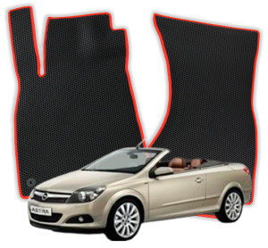 OMEVO EVA Dywaniki do Opel Astra H GTC 3 gen Cabrio (2004-2014)