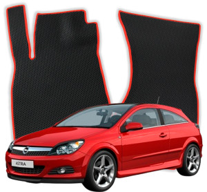OMEVO EVA Dywaniki do Opel Astra H Sport GTC 3 gen Coupe (2004-2014)