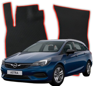 OMEVO EVA Dywaniki do Opel Astra K Sport Tourer B16 5 gen Kombi (2015-2021)