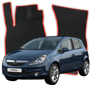 OMEVO EVA Dywaniki do Opel Corsa D S07 4 gen Hatchback 5 drzwi (2006-2014)