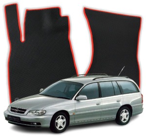 OMEVO EVA Dywaniki do Opel Omega B 2 gen Kombi 5 drzwi (1994-2003)