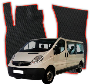 OMEVO EVA Dywaniki do Opel Vivaro 6-osobowy A 1 gen Minivan 3 drzwi (2001-2014)