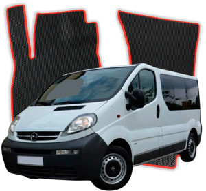 OMEVO EVA Dywaniki do Opel Vivaro 8-osobowy A 1 gen Minivan (2001-2015)