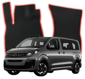 OMEVO EVA Dywaniki do Opel Zafira Life 7-osobowy Long 1 gen Minivan (2019-2026)