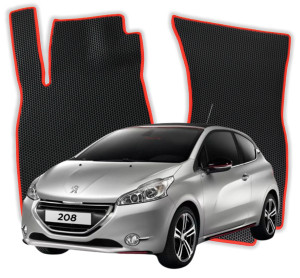OMEVO EVA Dywaniki do Peugeot 208 GTi 1 gen Hatchback 3 drzwi (2012-2019)