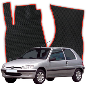 OMEVO EVA Dywaniki do Peugeot 106 1 gen Hatchback 3 drzwi (1991-2003)