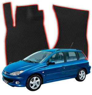 OMEVO EVA Dywaniki do Peugeot 206 1 gen Kombi (1998-2009)