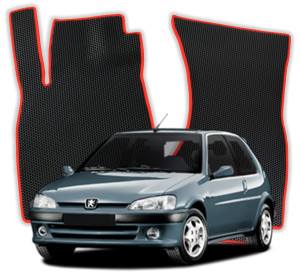 OMEVO EVA Dywaniki do Peugeot 306 1 gen Hatchback 3 drzwi (1993-2002)
